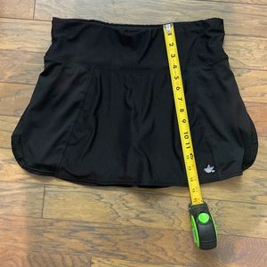 Blyss Running Skort, L, Black